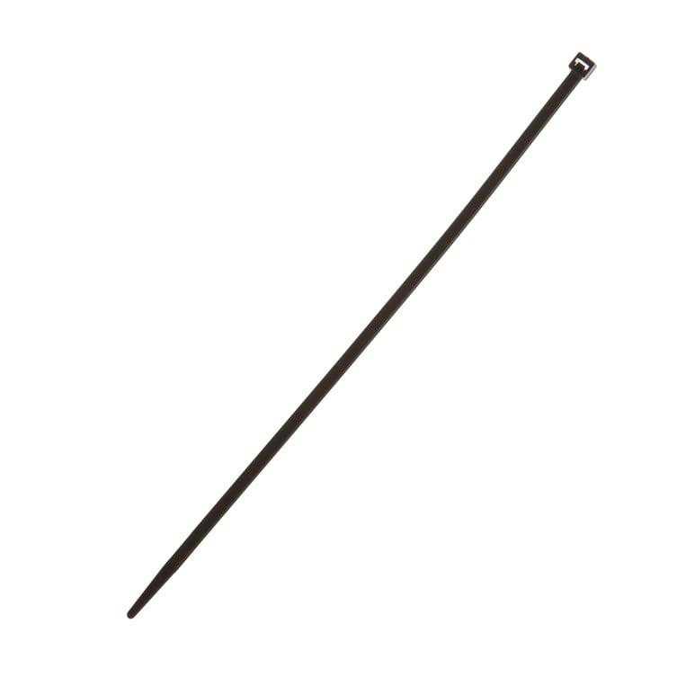 Tvirtinimo dirželis Elematic, poliamidas, juoda sp., 250 mm x 4.8 mm