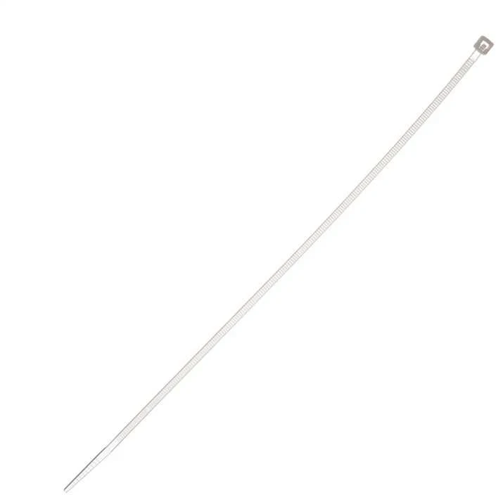 Tvirtinimo dirželis Elematic, poliamidas, balta sp., 200 mm x 2.6 mm