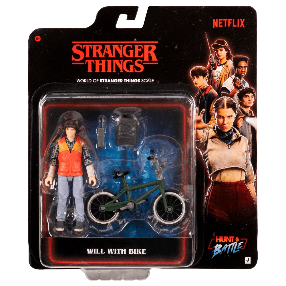 STRANGER THINGS figūrėlė su priedais - Will Byers, 12 cm