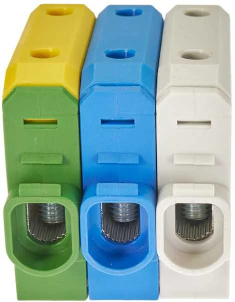 Srovės gnybtas Pawbol 1X2.5-35mm² mėlynas