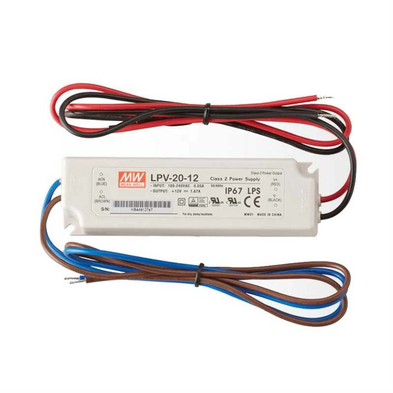Strāvas transformators Mean Well LPV-20-12, 20 W