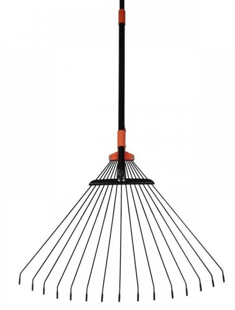 STRENDPRO Grėblys lapams 60x163cm, reguliuojamas