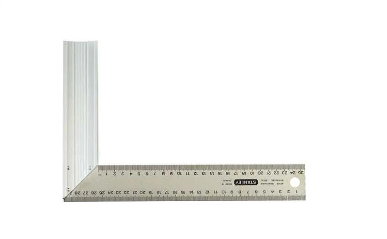 Stūra lineāls Stanley 1-45-686, 300 mm, nerūsējošais tērauds, 45 °