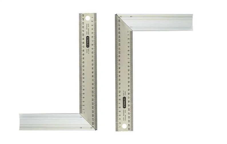 Stūra lineāls Stanley 1-45-686, 300 mm, nerūsējošais tērauds, 45 °
