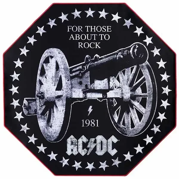 Subsonic Žaidimų grindų kilimėlis AC/DC