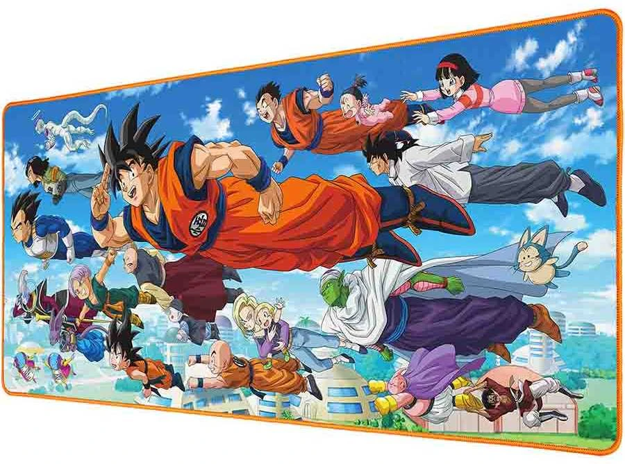 Subsonic Pelės kilimėlis žaidimams XXL DBZ Gokus friends