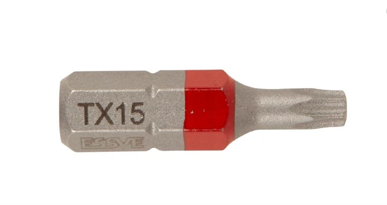 Essve Atsuktuvų antgaliai TX15 25 mm 3 vnt