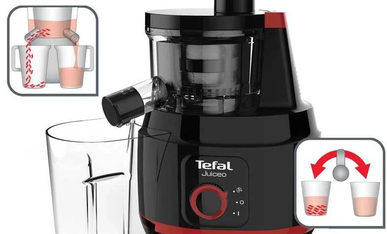 Sulčiaspaudė lėtaeigė Tefal Juiceo ZC150838, 150 W