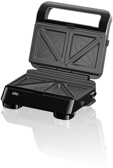 Sumuštinių keptuvas Braun SnackMaker 5 SM5038 Sidabrinis universal cooker, 800 W - sidabrinis/juodas