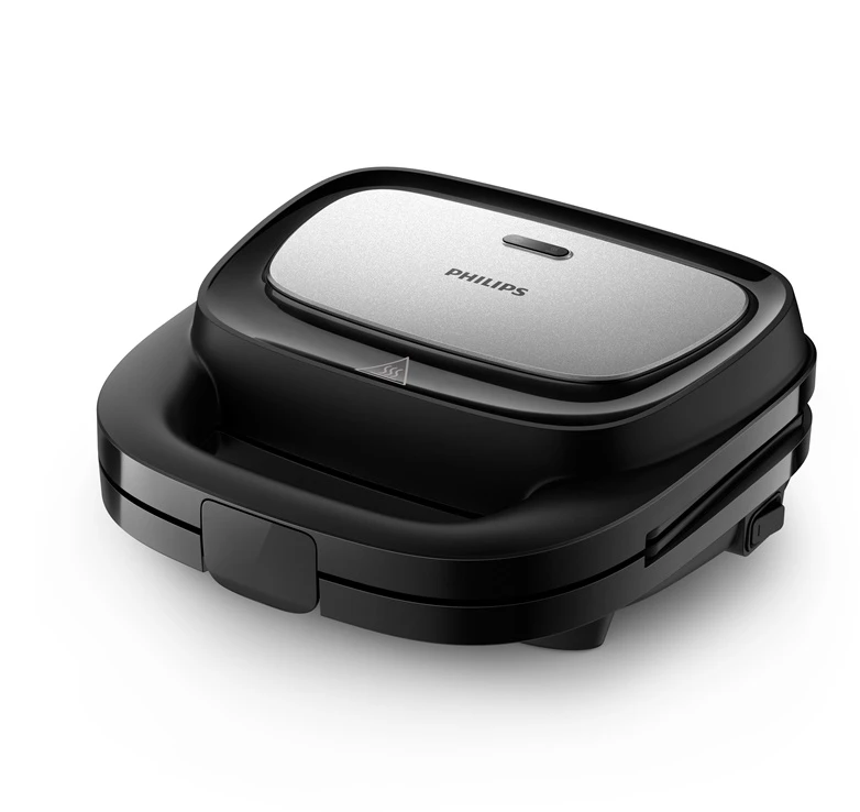 Sumuštinių keptuvas Sviestmaižu skrudintuvas - vafeļu panna Philips HD2350/80. 750 W