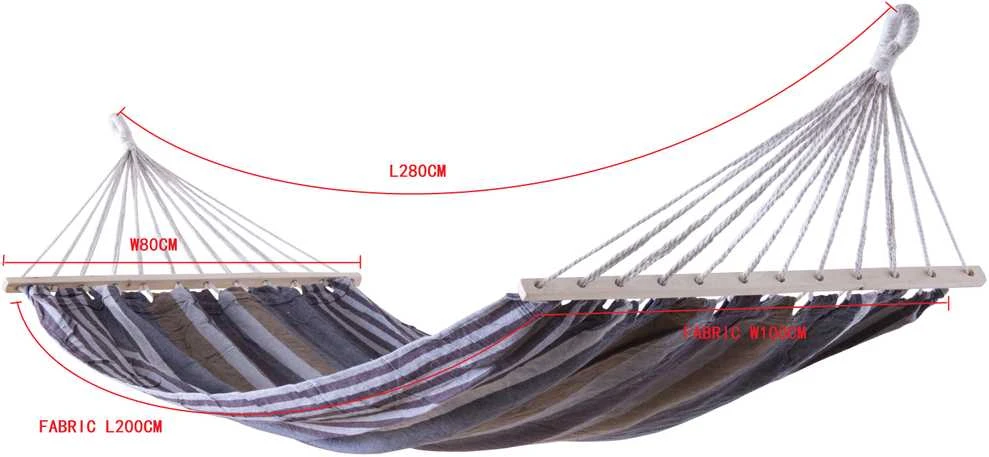 Domoletti HAMMOCK CHOCOLATE 100X200 (12)