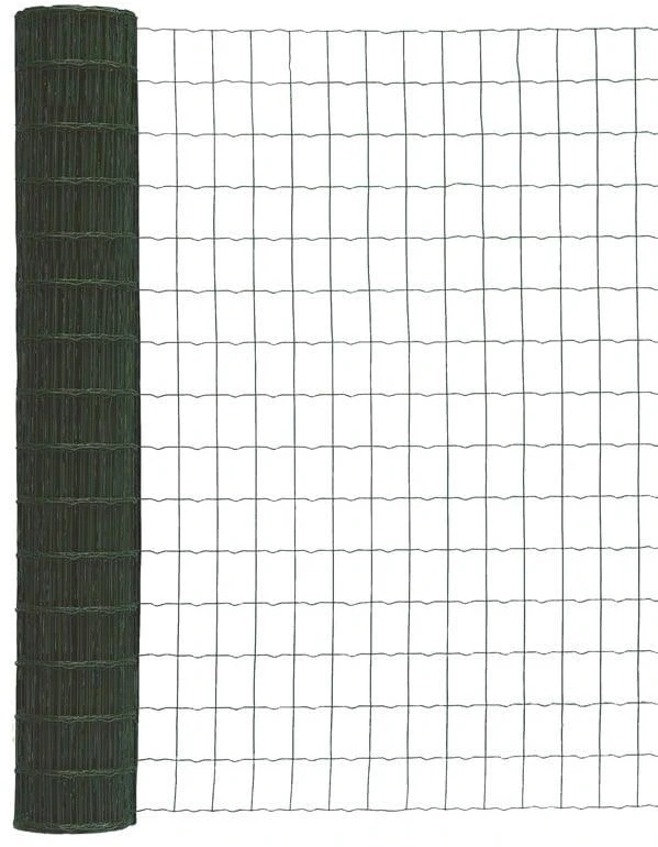 Suvirintas tinklas „Garden Center“, 100 x 50 x 2.1 mm, 120 cm, 25 m, cinkuotas/PVC