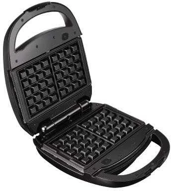 Sumuštinių keptuvas Tefal SW341D12 sumuštinių keptuvė 700 W Juoda, Nerūdijančiojo plieno