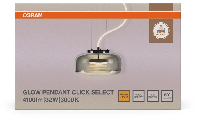 Lubinis šviestuvas Osram ceiling light. LED. 32W. 3000K. 2500lm.