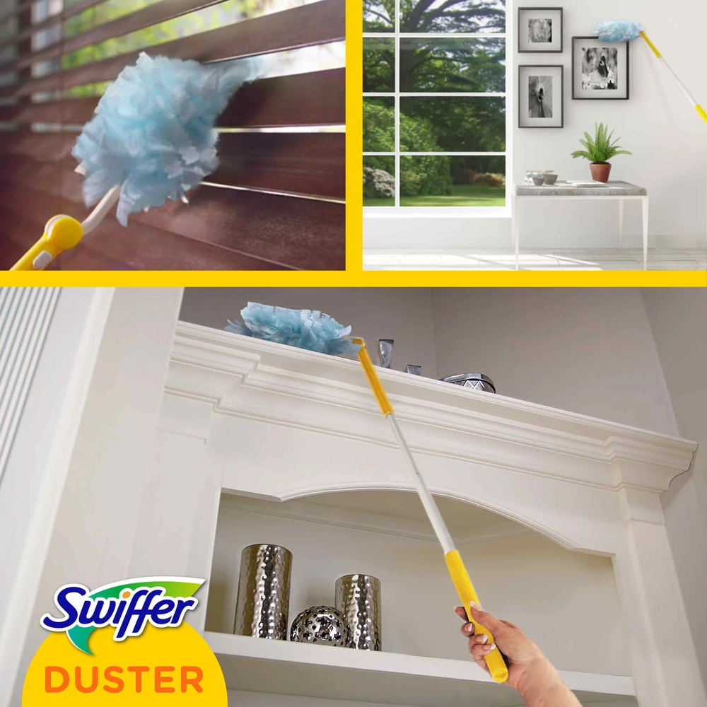 Swiffer Duster XXL Starter Kit Dulkių šepetėlis + atsarginė šluostelė 1 vnt