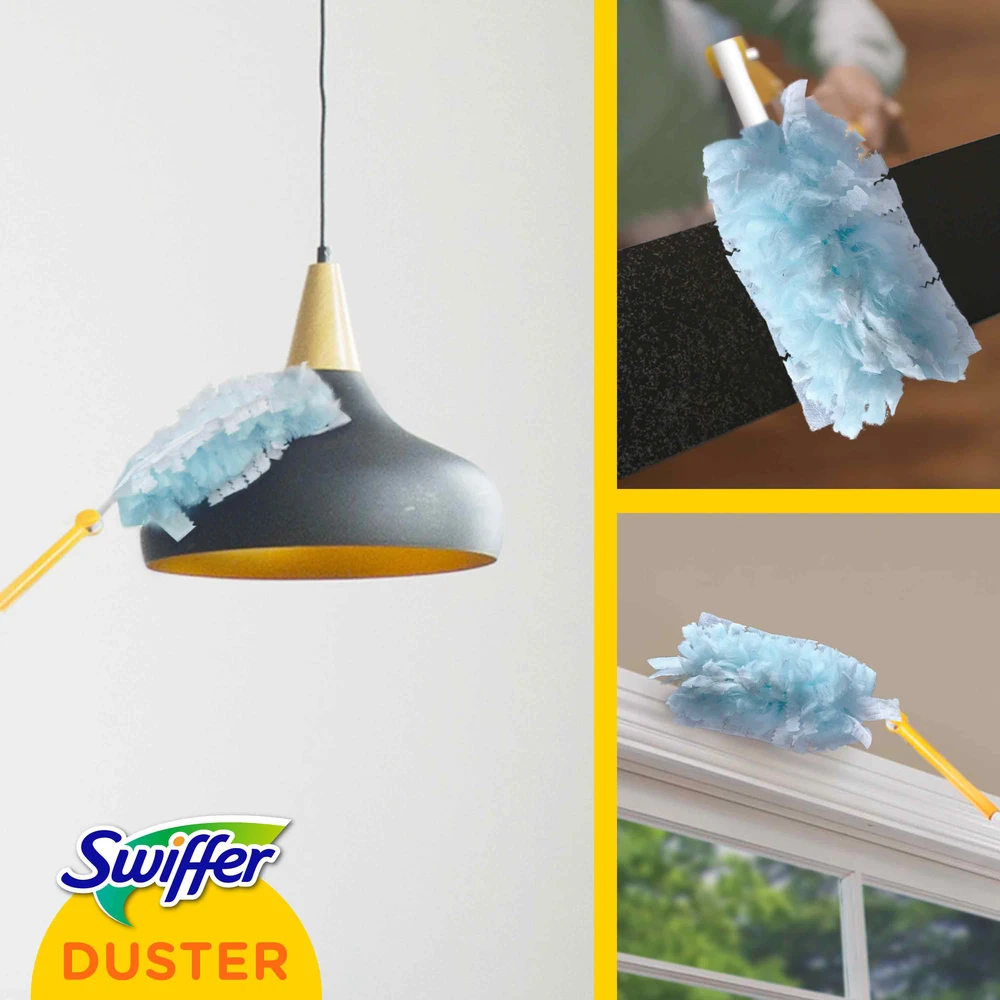 Swiffer Duster XXL Starter Kit Dulkių šepetėlis + atsarginė šluostelė 1 vnt