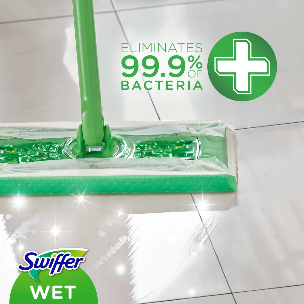 Swiffer Sweeper šlapios šluostės, papildymas 10vnt