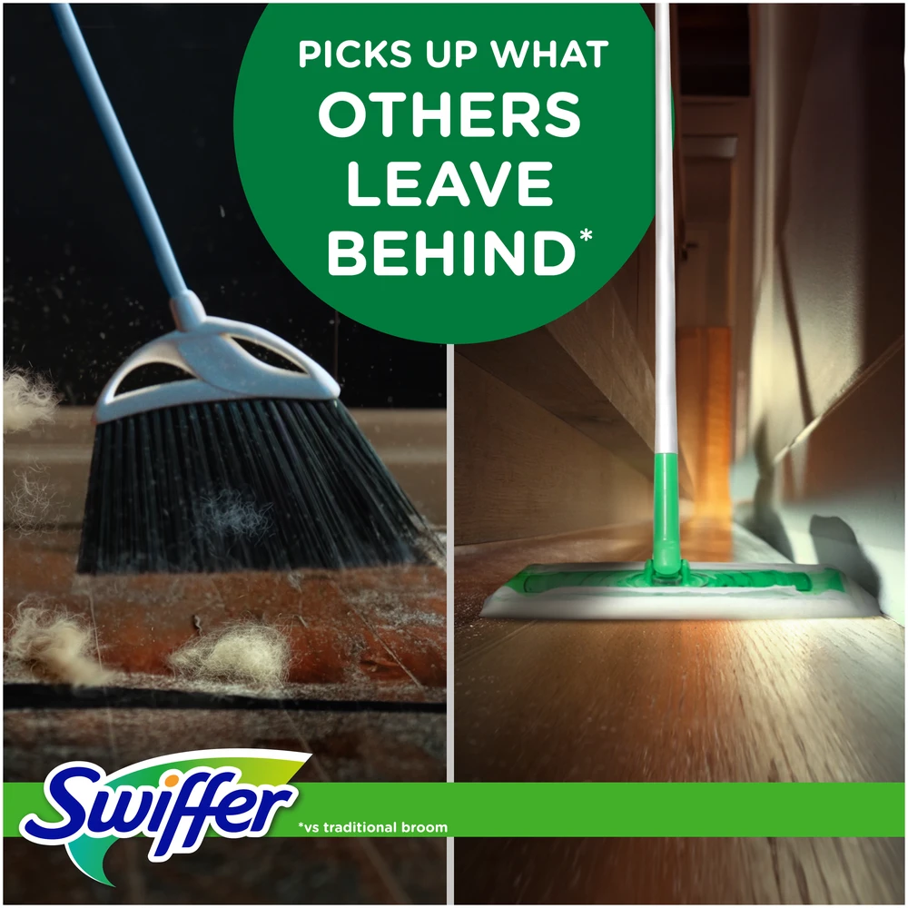 Swiffer Sweeper Sausos grindų šluostės, 72 vnt