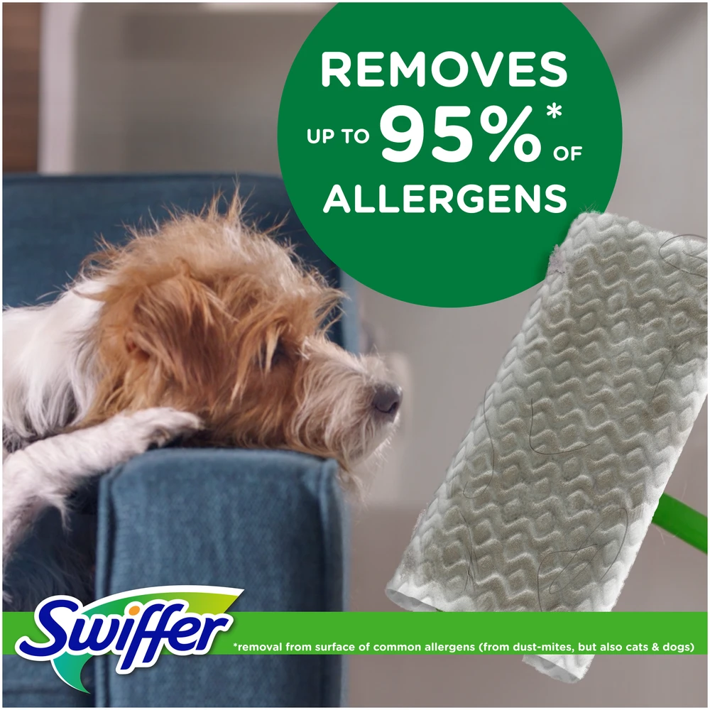 Swiffer Sweeper Sausos grindų šluostės, 72 vnt