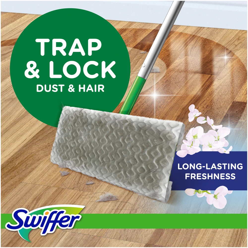 Swiffer Sweeper Sausos grindų šluostės, 72 vnt