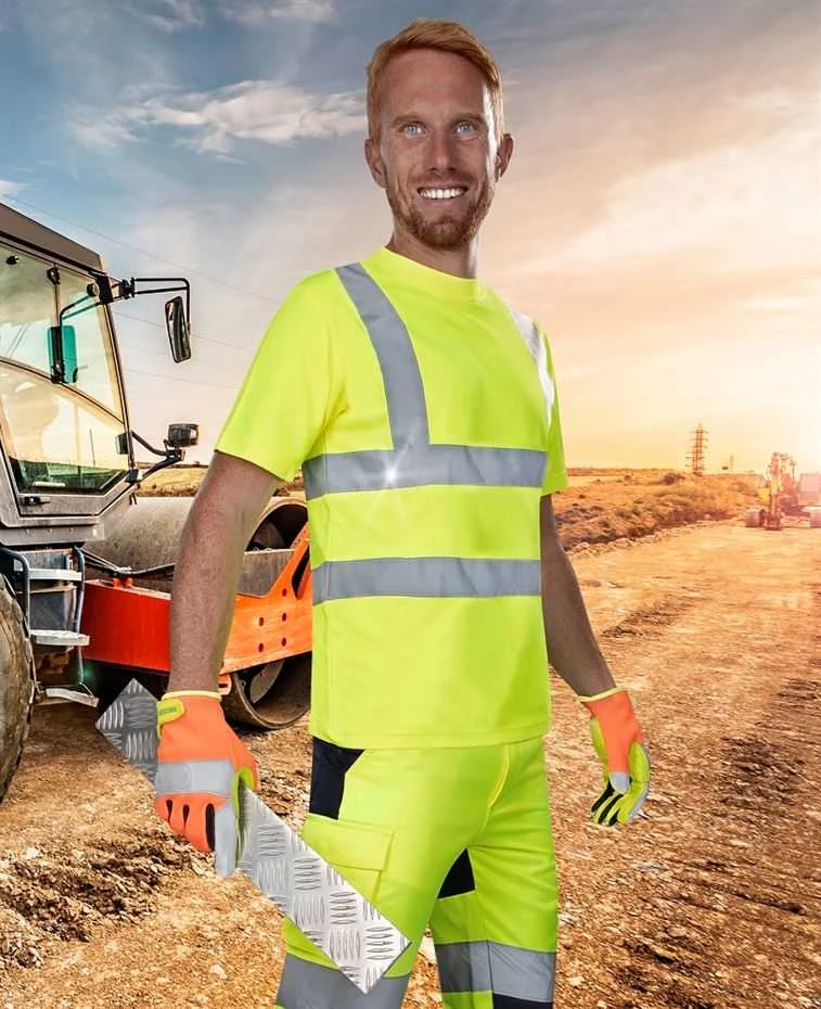 Marškinėliai Ardon Hi-viz Ref101, geltona, XXL