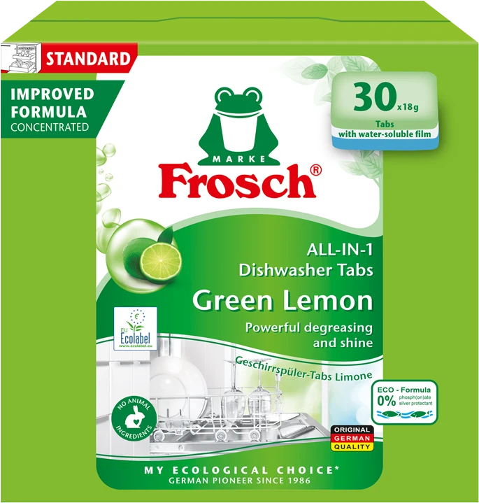 Frosch TAB INDAP FROSH CITRIKVA 30VNT 540G