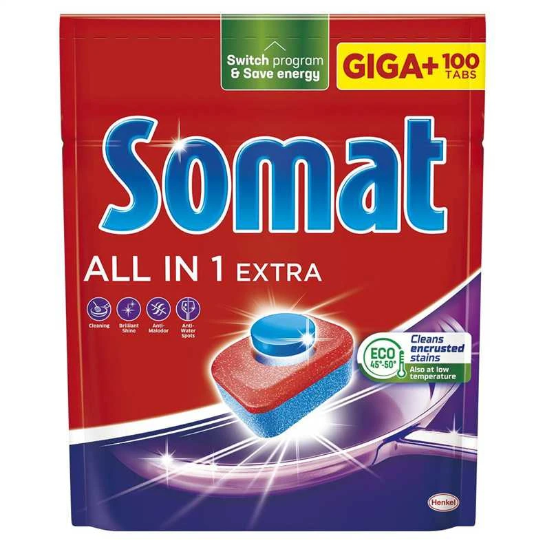 TABLETĖS INDAP SOMAT ALLIN1 EXTRA 100VNT