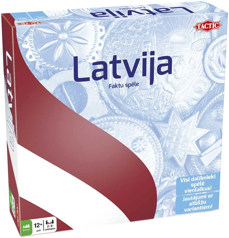 Tactic Taktika "Latvija" faktu spēle (Latviešu valoda)