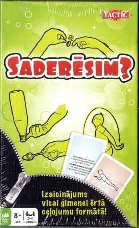 Tactic Taktika "Saderēsim?" spēle - ceļojuma versija (Latviešu valoda)