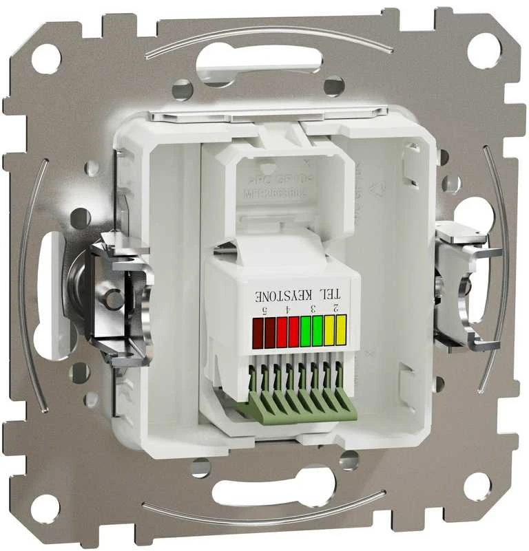 Schneider Electric GN.TELEF.RJ11 BALTA SEDNA DIZAINAS