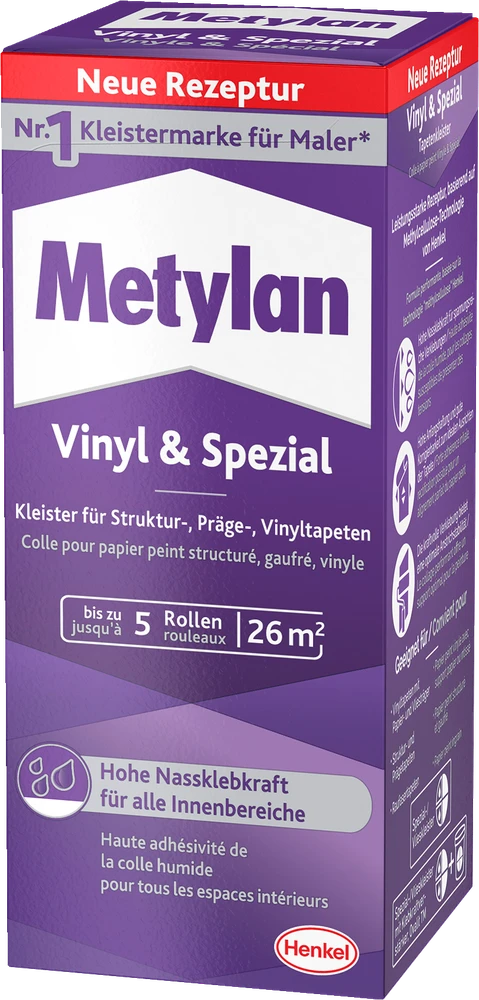 KLIJAI TAPETAMS METYLAN VINYL & SPEZIAL 180GR