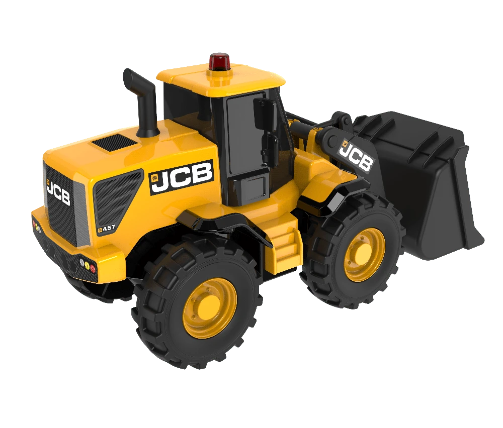 Mažas JCB krautuvas su šviesomis ir garsais