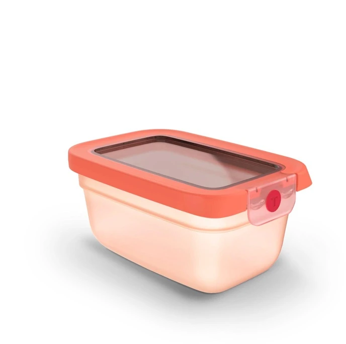 Tefal FOOD BOX 0.75L ONECLICK Oranžinis