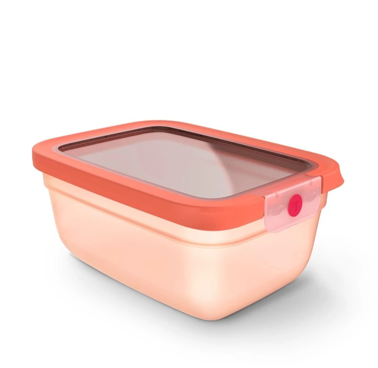 Tefal FOOD BOX 1.5L ONECLICK Oranžinis