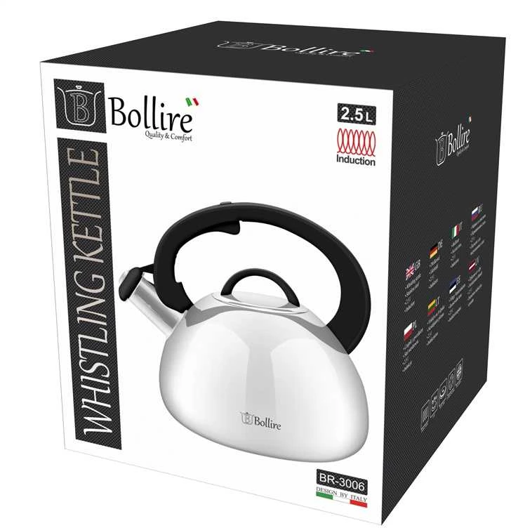 Bollire Virdulys su švilpiku 2.5l BR-3006