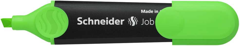 Teksto žymeklis Schneider Job, 1-5 mm, kirsta galvutė, žalias 1212-410