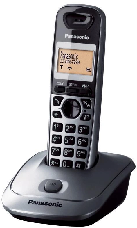 Panasonic | KX-TG2511FXM | Foninio apšvietimo mygtukai | Integruotas ekranas | Skambintojo ID | Juodas | Telefonų knygelės talpa 100 įrašų | Garsiakalbis | Belaidė jungtis