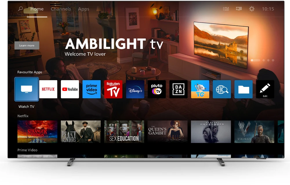 „Philips“ OLED televizorius su „Ambilight“ | 55OLED769/12 | 55 | Išmanusis televizorius | TITAN OS | 4K UHD