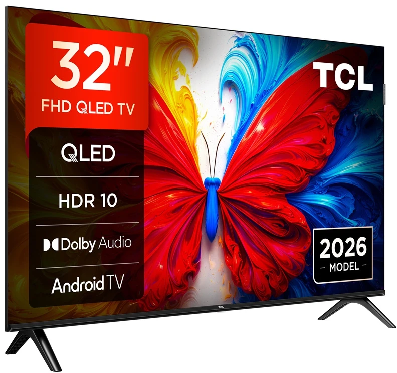 TCL S5L 32S5L TV 81.3 cm (32") Full HD Smart TV Wi-Fi Juodas 300 cd/m²