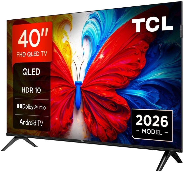 TCL S5L 40S5L TV 101.6 cm (40") Full HD Smart TV Wi-Fi Juodas 300 cd/m²