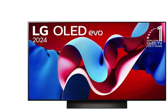 Televizorius LG 48" OLED/4K/Smart|3840x2160|Belaidis LAN|Bluetooth|WebOS|OLED48C41LA