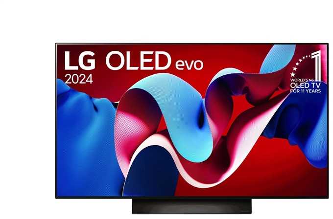 Televizorius LG 48" OLED/4K/Smart|3840x2160|Belaidis LAN|Bluetooth|WebOS|OLED48C41LA