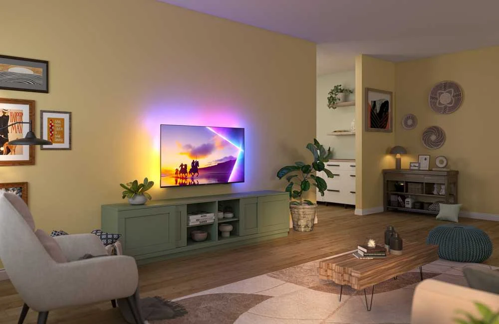 Televizorius Philips 50PUS8510/12 | 50 | Smart TV | TITAN OS | UHD | Juodas
