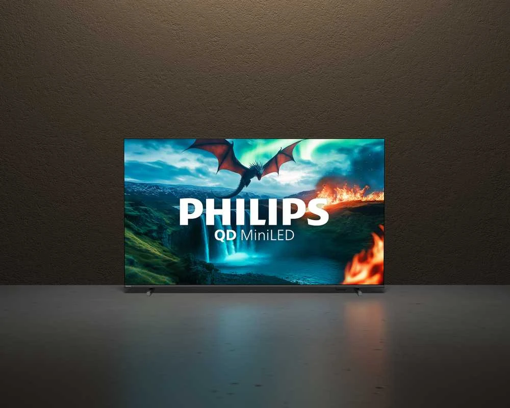 „Philips QD MiniLED 4K“ televizorius | 55MLED820/12 | 55 | Išmanusis televizorius | TITAN OS | Juodas