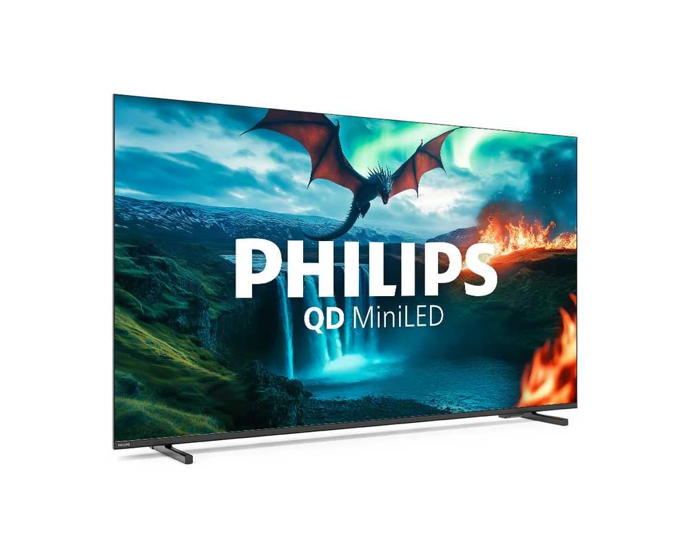 „Philips QD MiniLED 4K“ televizorius | 55MLED820/12 | 55 | Išmanusis televizorius | TITAN OS | Juodas