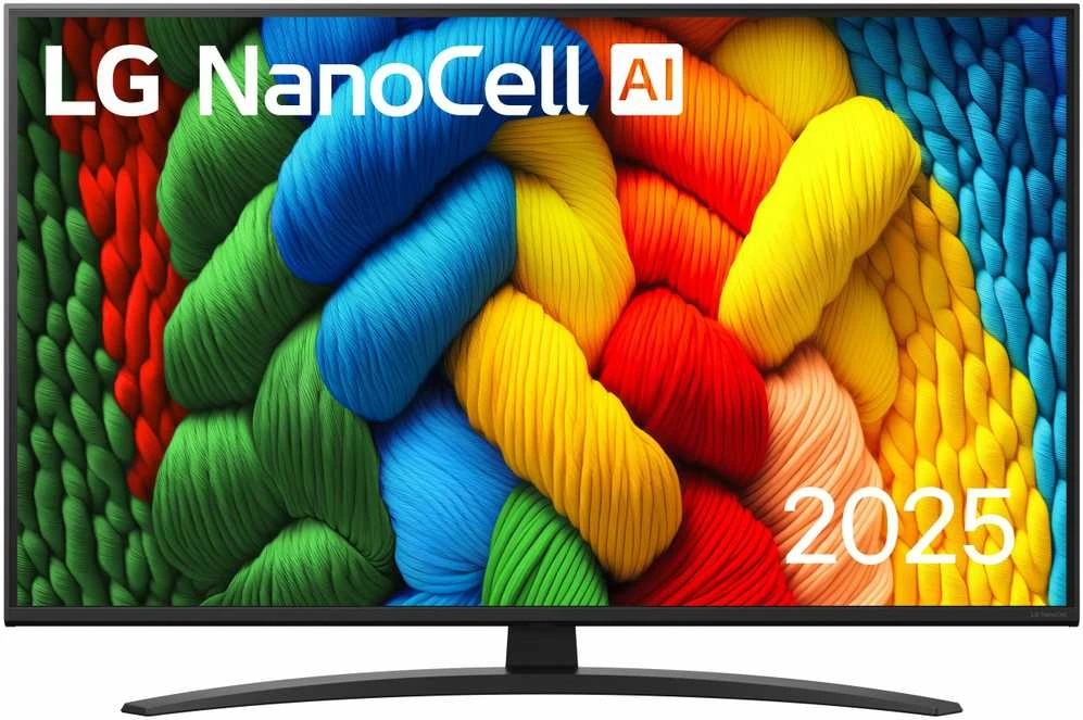 43 colių LG 43NANO81A3A 4K išmanusis TV 2025