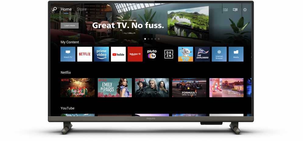 Philips Išmanusis televizorius LED HD TV, 24 colių (24PHS6808/12)