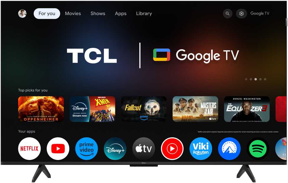 Televizorius TCL 50P7K QLED