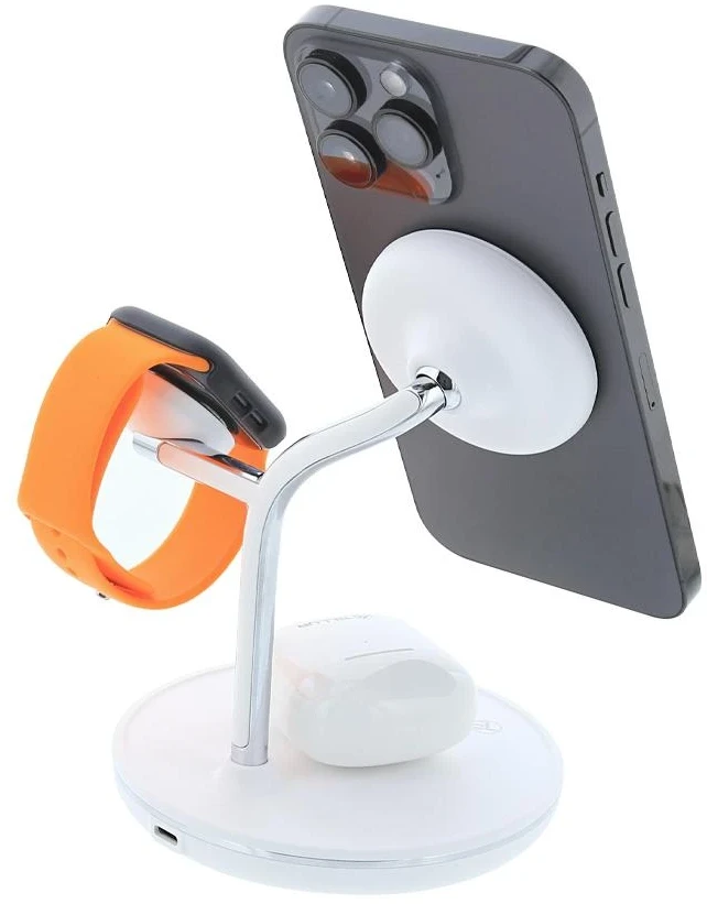 Tellur 3in1 MagSafe belaidis stalinis įkroviklis