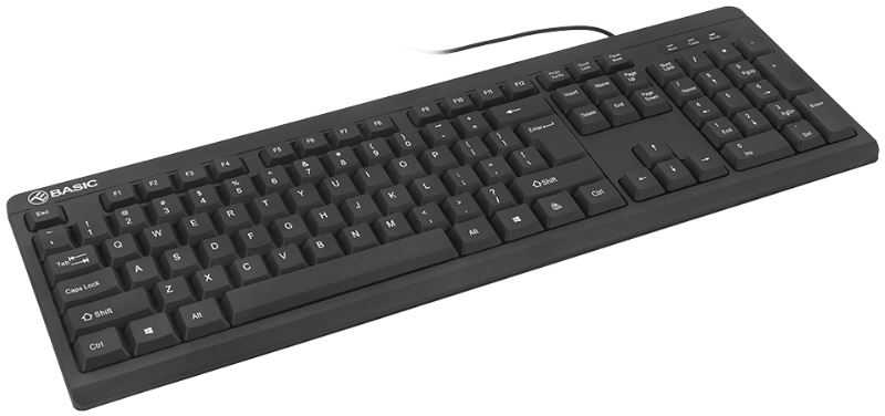 Tellur Basic Klaviatūra su laidu US, USB Juodas